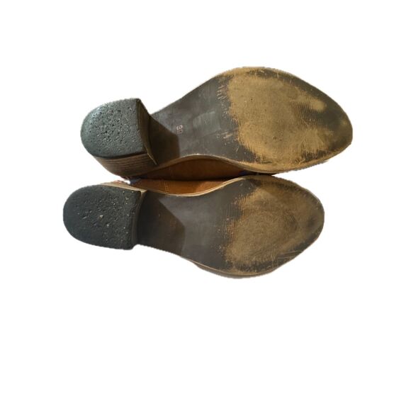 Aldo Embroidered Floral Suede South Western Booties Cowgirl Boho Boots, 39(8.5)8 - Picture 4 of 9